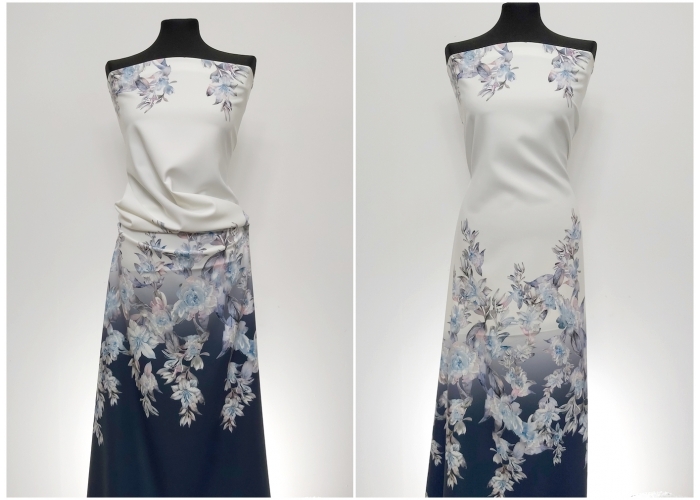Tkanina BARBI -  drukowana - border 210g/m²/145cm